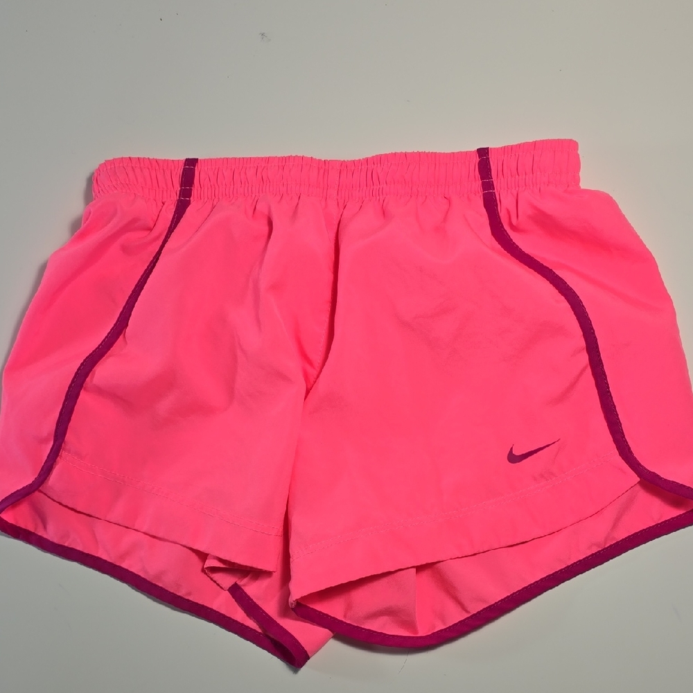 Nike Girls Pink Running Shorts